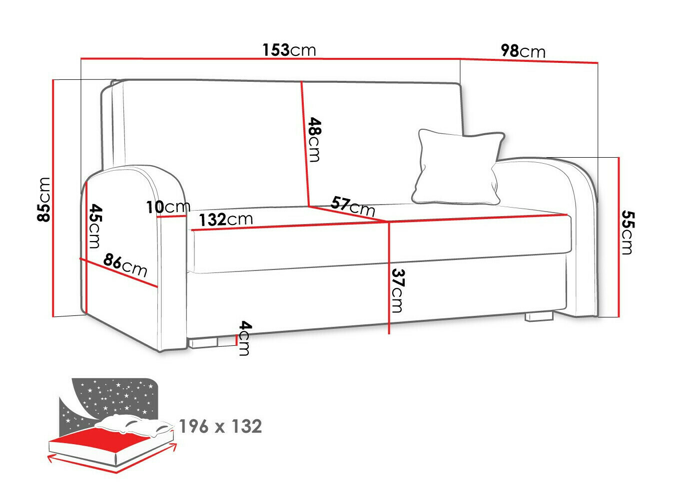 Vuodesohva Galona III (Mono 244 + Sorriso 4)