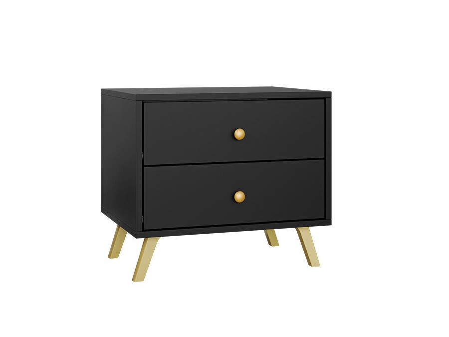 Yöpöytä Monfera 101 (Musta)