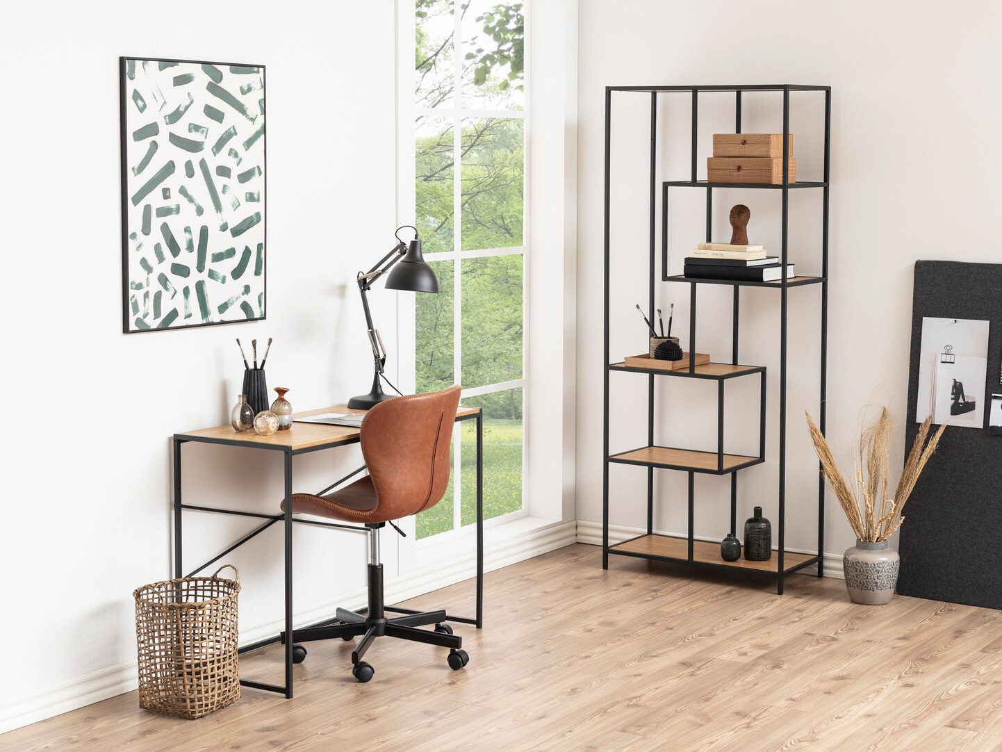 Hylly Norsica Sevferi 104 (Villi tammi + Musta)