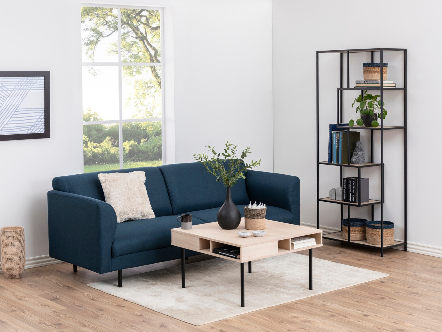 Hylly Norsica Sevferi 104 (Villi tammi + Musta)