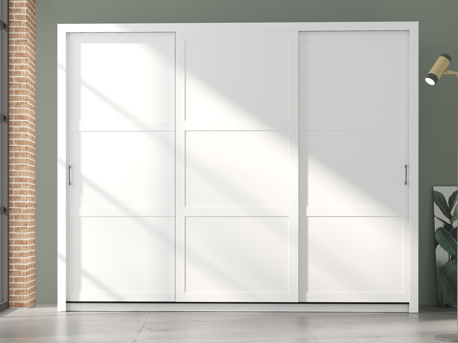 Vaatekaappi Murrieta 191 (Valkoinen)