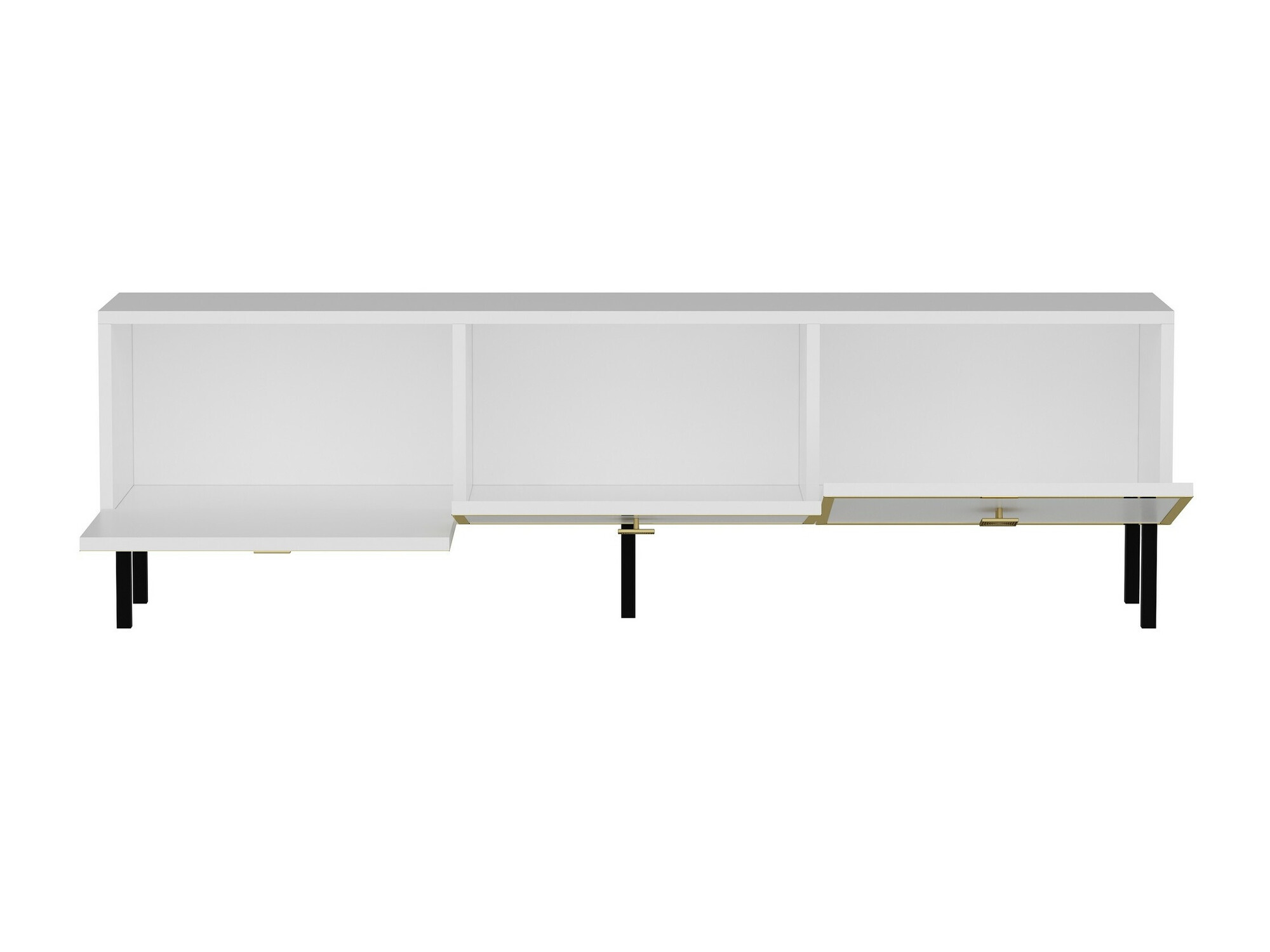 TV-taso Dunliru 103 (Valkoinen + Kultainen)