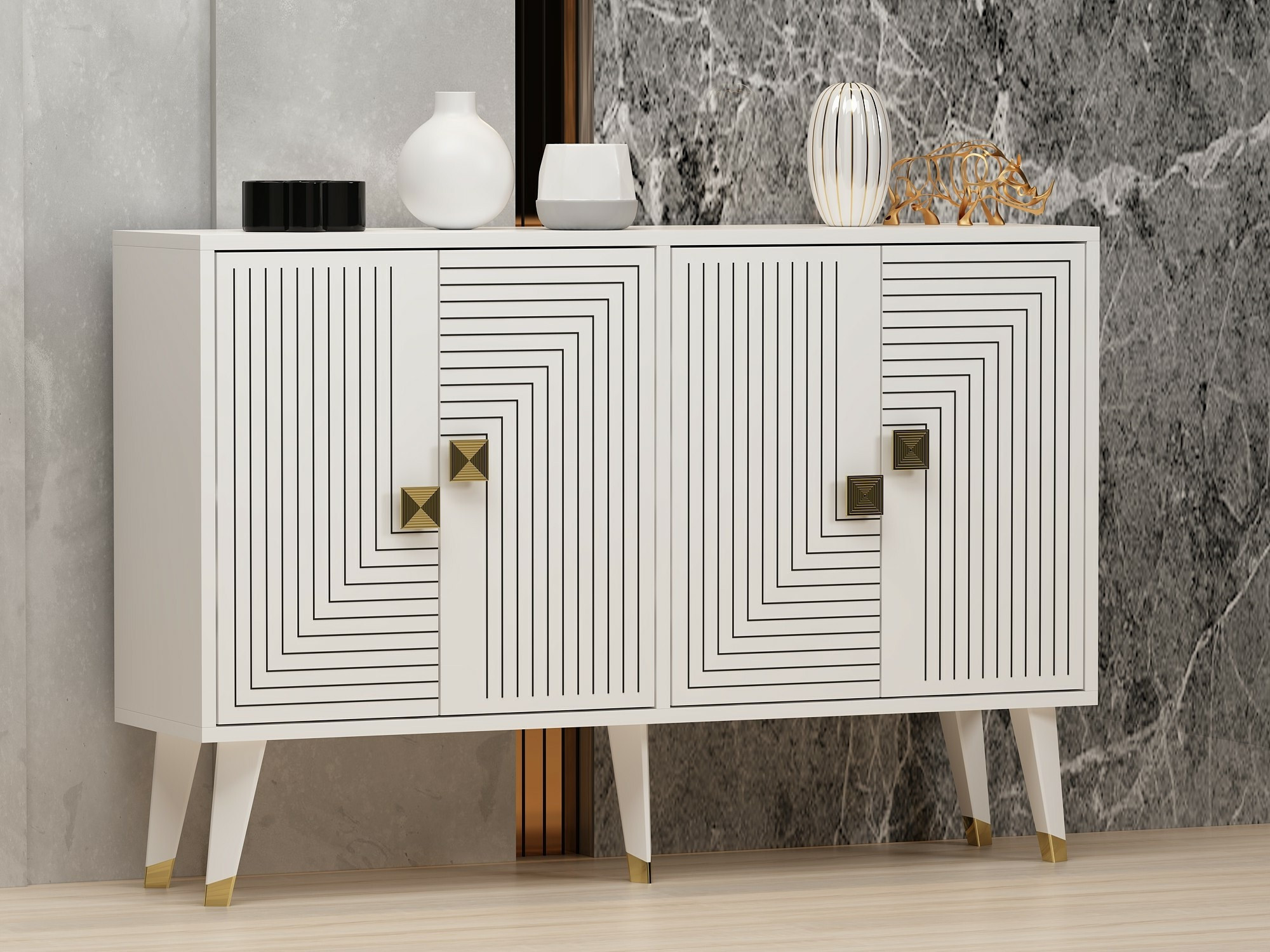 Senkki Dunliru 105 (Valkoinen + Kultainen)