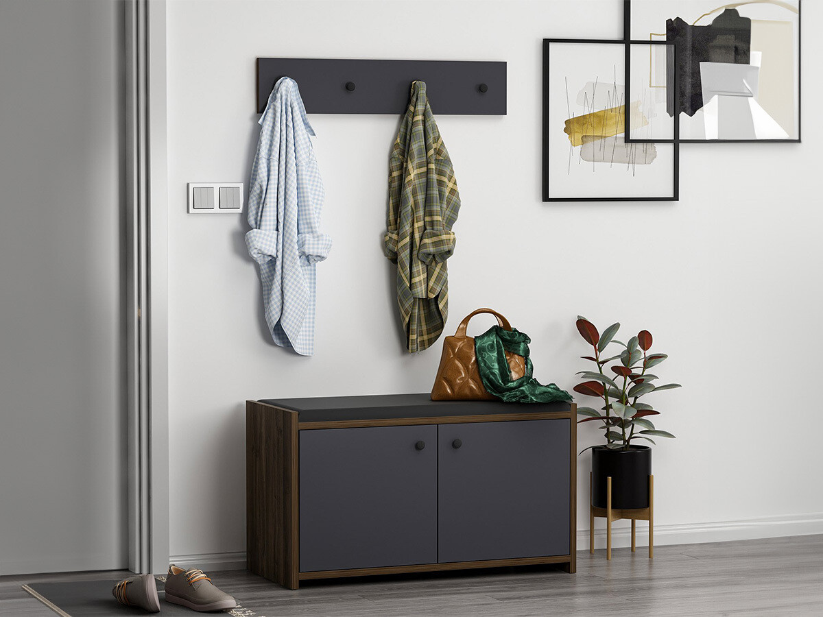 Eteissetti Kailua 1765 (Antrasiitti + Tumma puu)