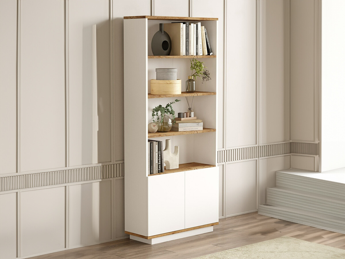 Hylly Kailua 2659 (Valkoinen + Mänty)