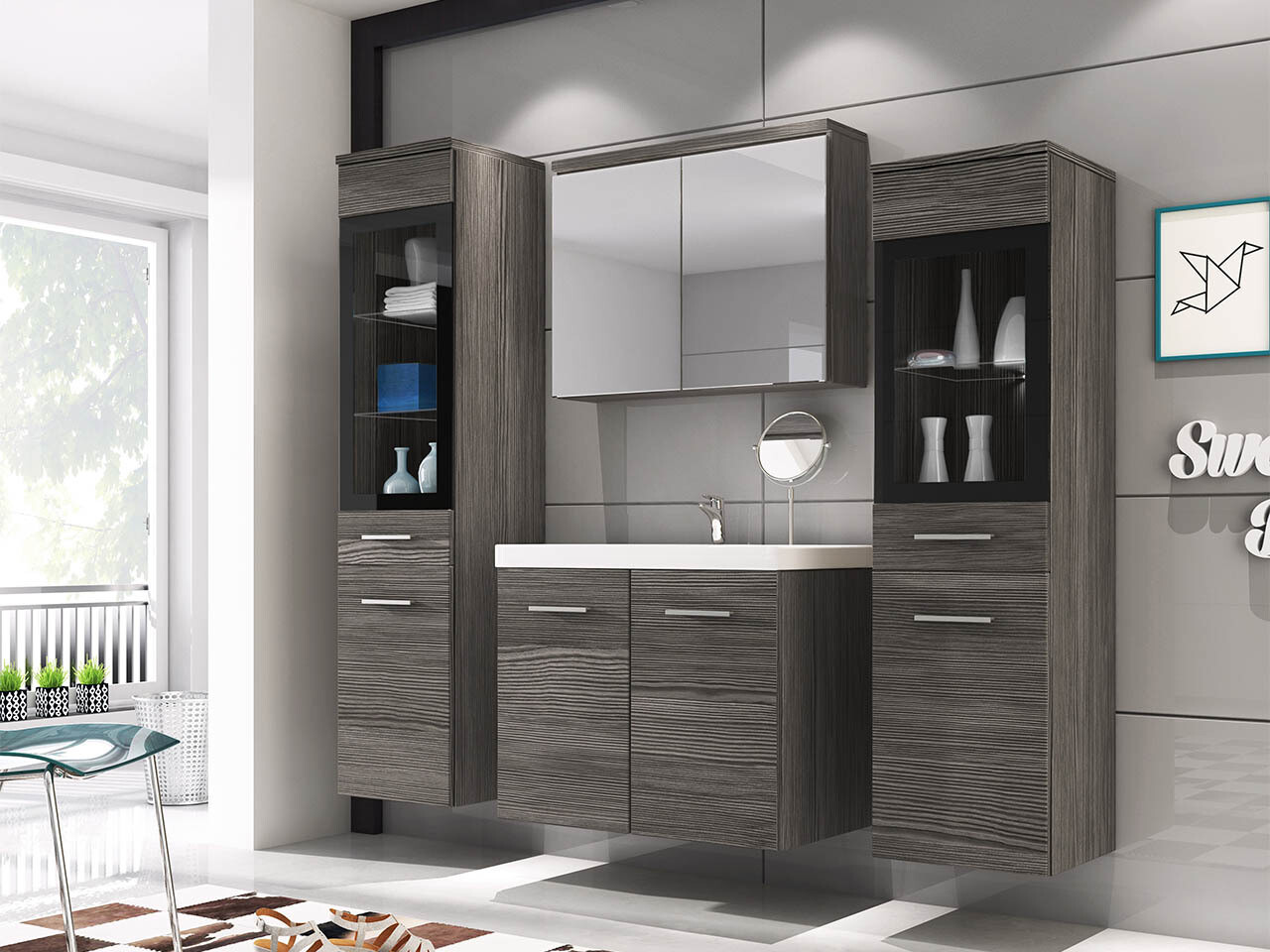 Kylpyhuonesetti Scientia III (Bodega)