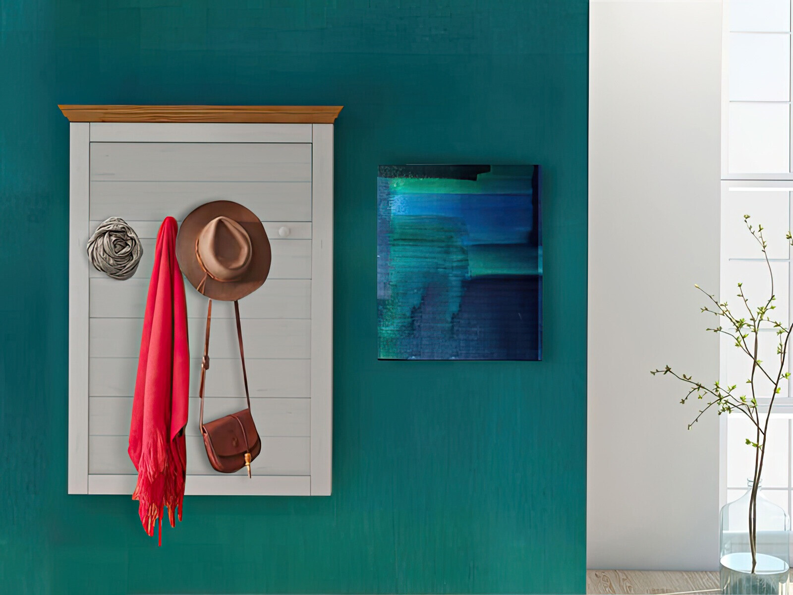 Teline Denton 1298 (Valkoinen + Vaaleanruskea)