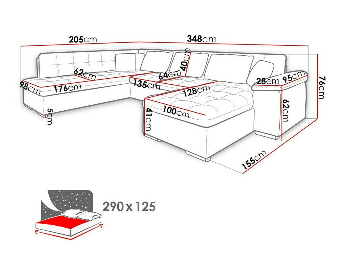 Kulmasohva Comfivo Gemma VI (Magic Velvet 2225-151 + Venus Velvet 2941)