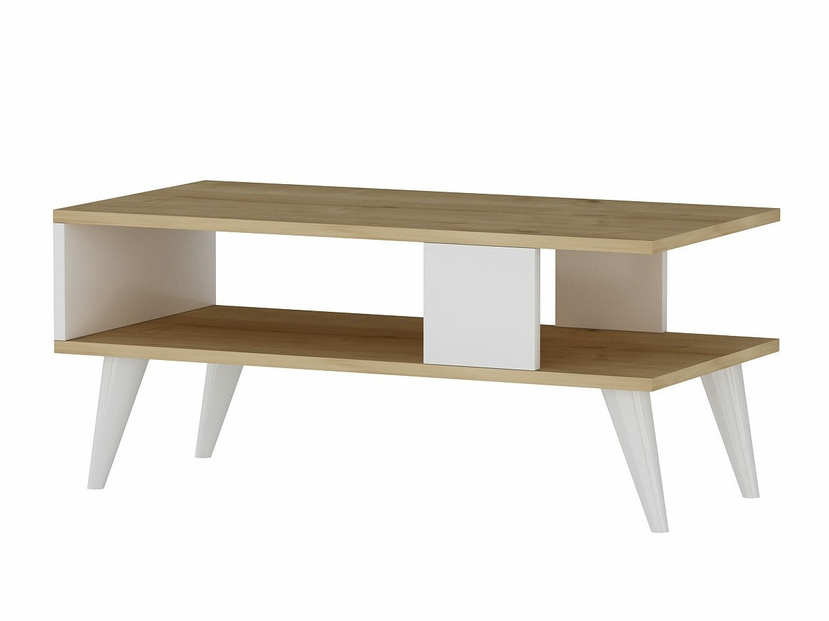 Sohvapöytä Kailua 1866 (Valkoinen + Tammi)