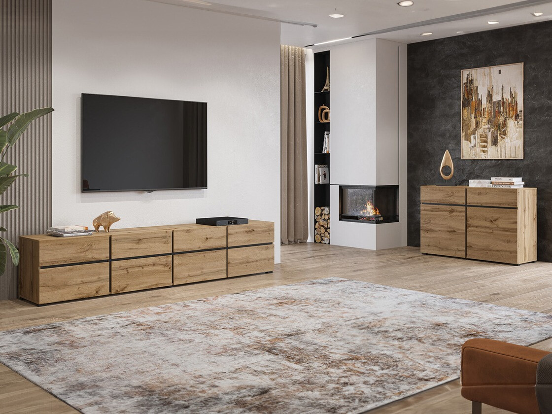 Olohuonesetti Alfere 107 (Wotan tammi)