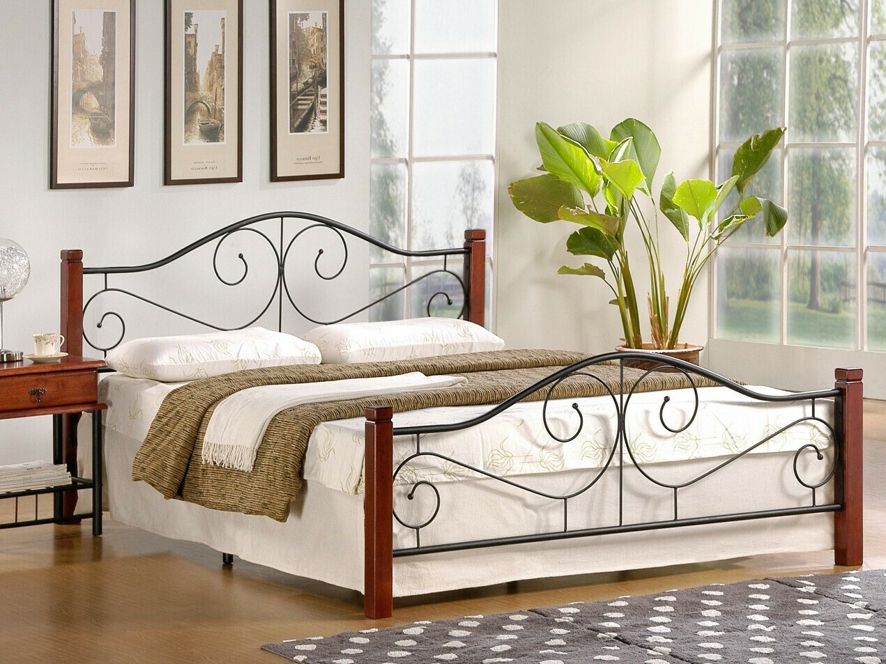 Sänky Houston 574 (Kirsikka + Musta)