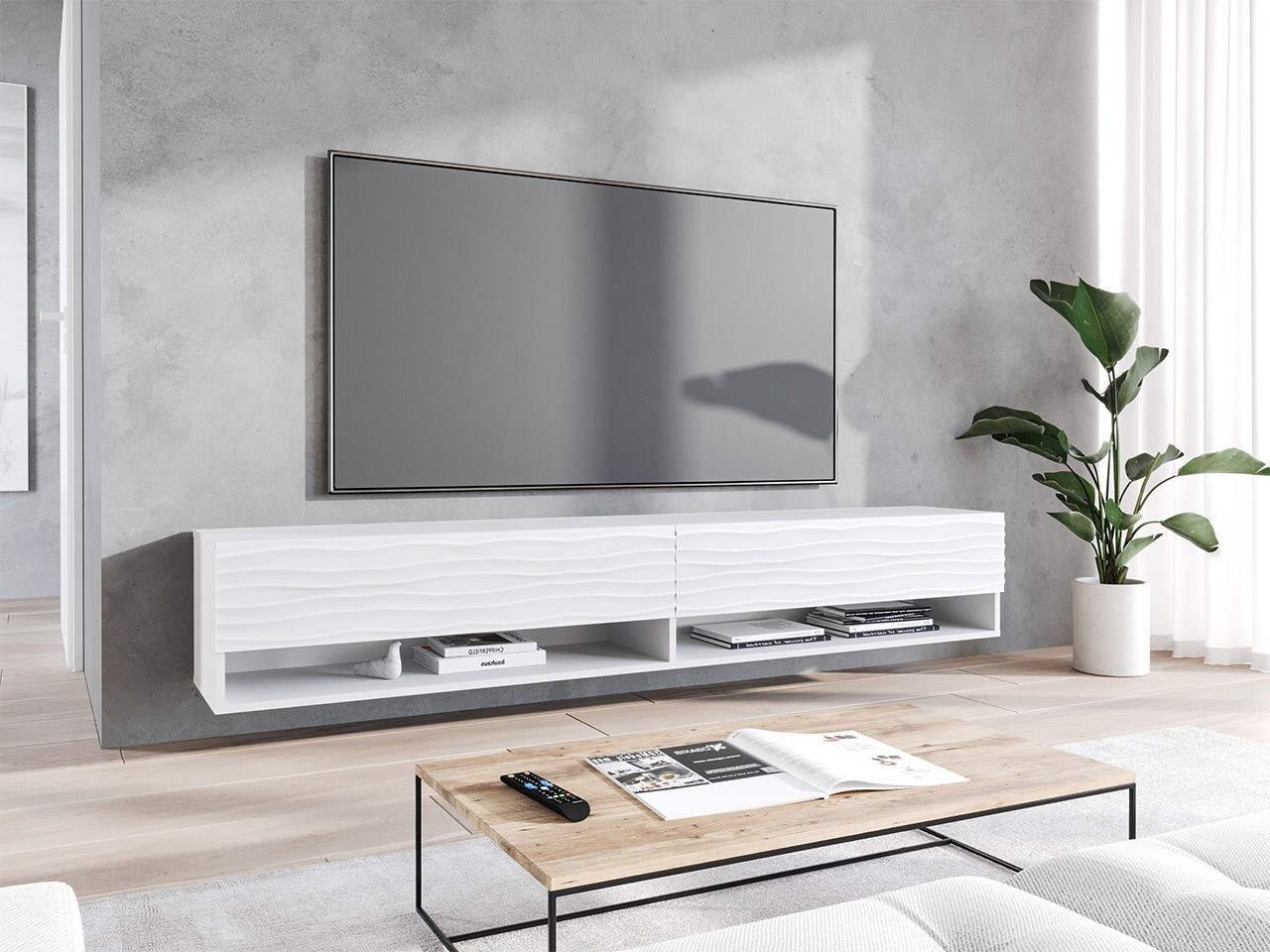 TV-taso Sarasota 119 (Valkoinen)