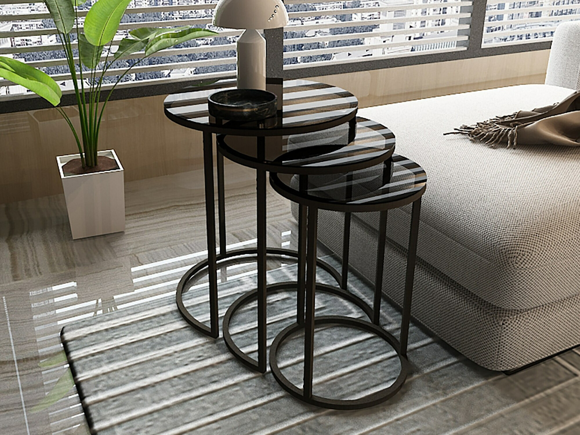 Sivupöytäsetti Kailua 2040