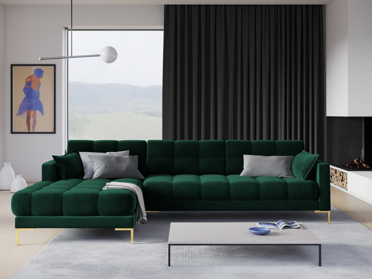 Kulmasohva Lormelo 103 (Vasen)