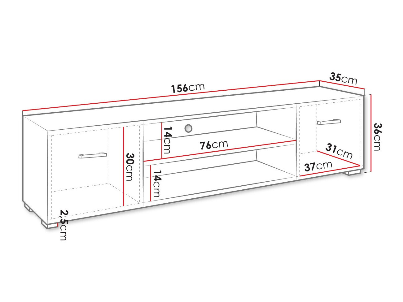 TV-taso Comfivo Casus