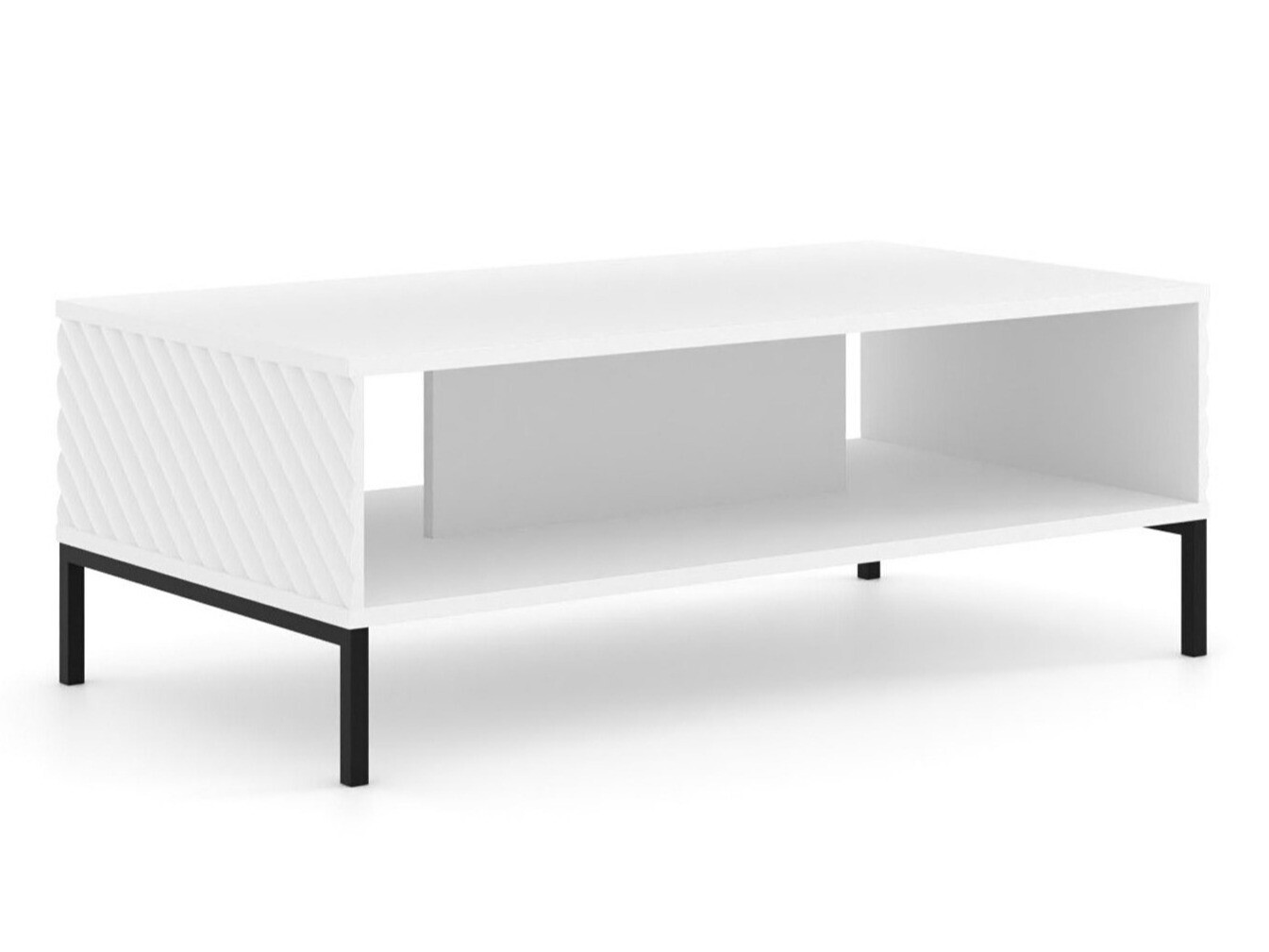 Sohvapöytä Fivremu 106 (Valkoinen)