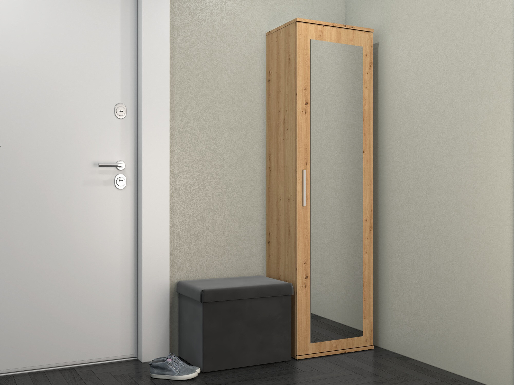 Vaatekaappi Mandeville 127 (Artisaanitammi)