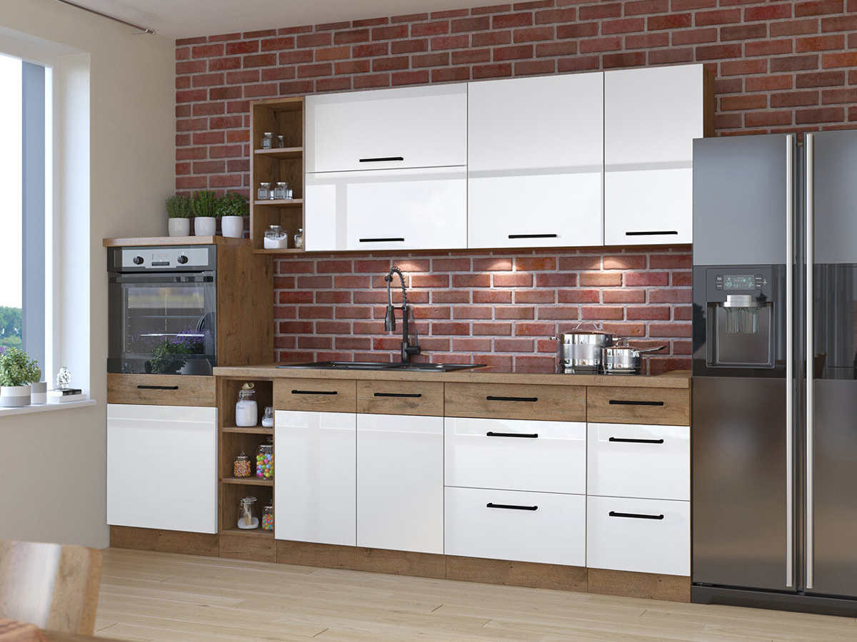 Moduulikeittiöryhmä Wood White 136