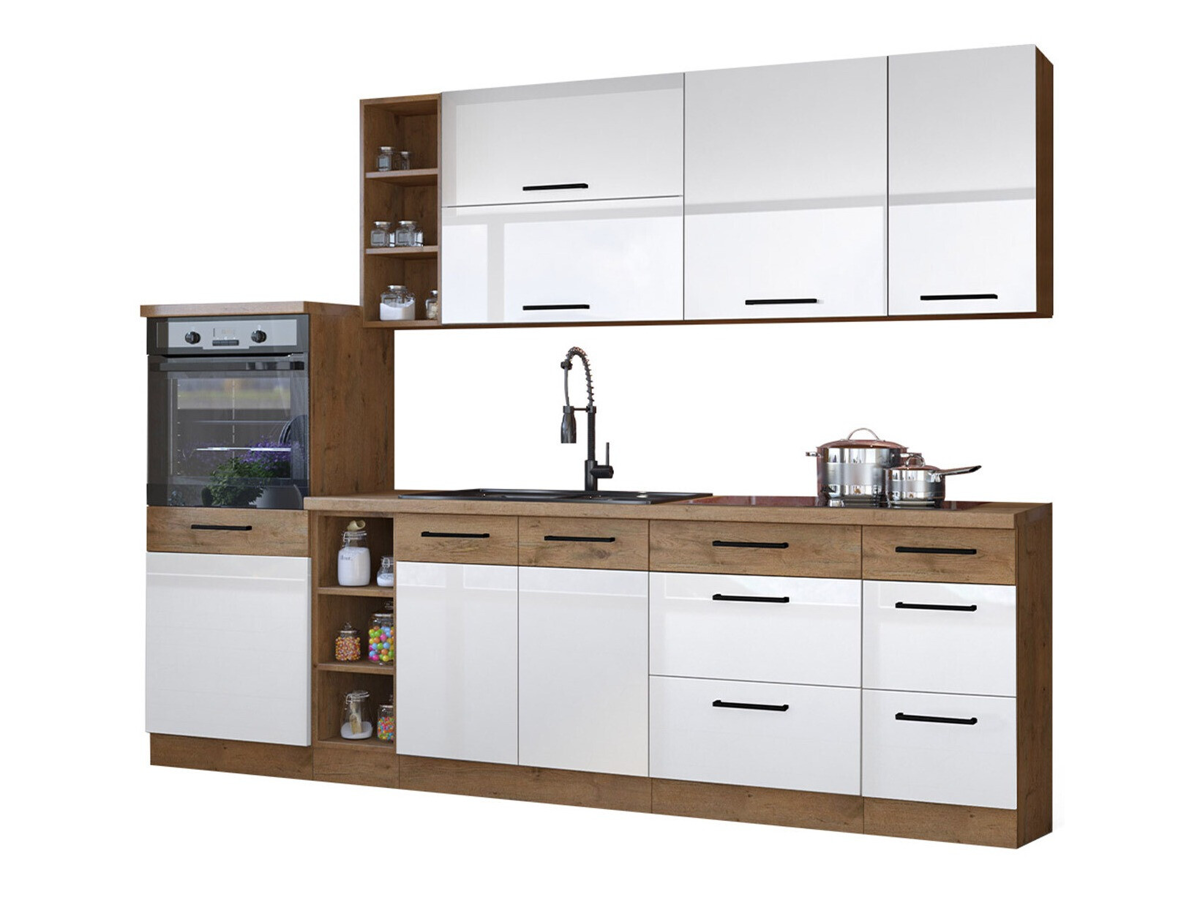 Moduulikeittiöryhmä Wood White 136