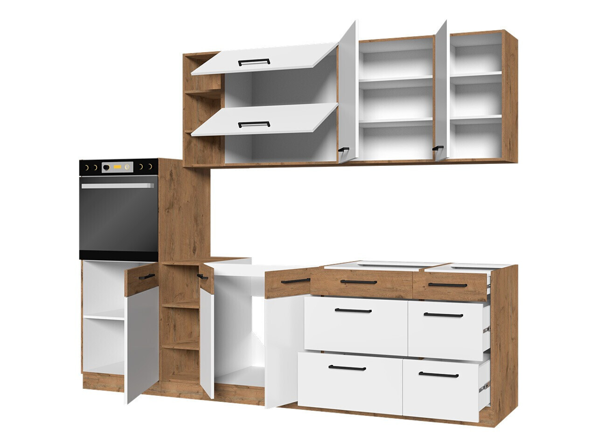 Moduulikeittiöryhmä Wood White 136