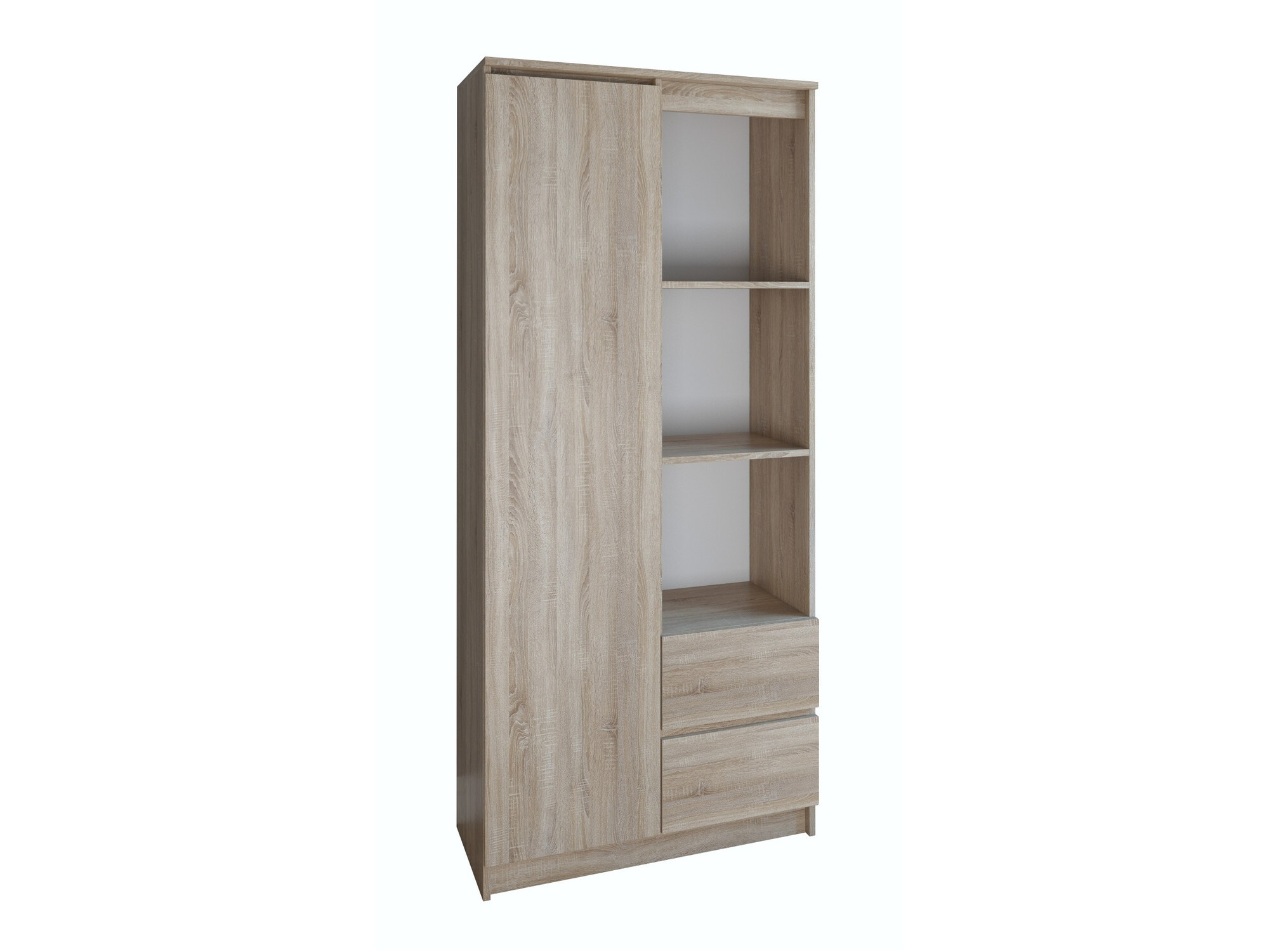 Hylly Mandeville 182 (Sonoma-tammi)