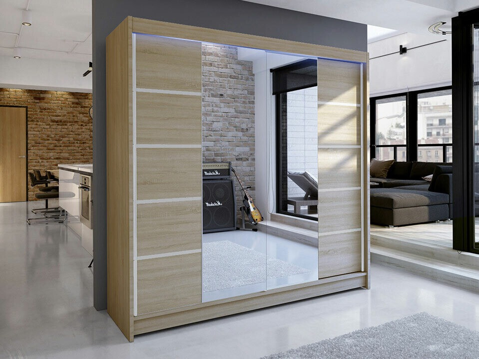 Vaatekaappi Closico Cavaris V (Sonoma-tammi)