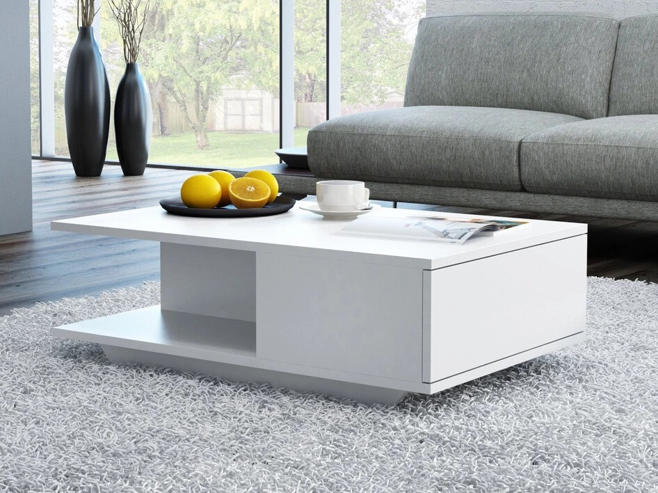 Sohvapöytä Mandeville 205 (Valkoinen)