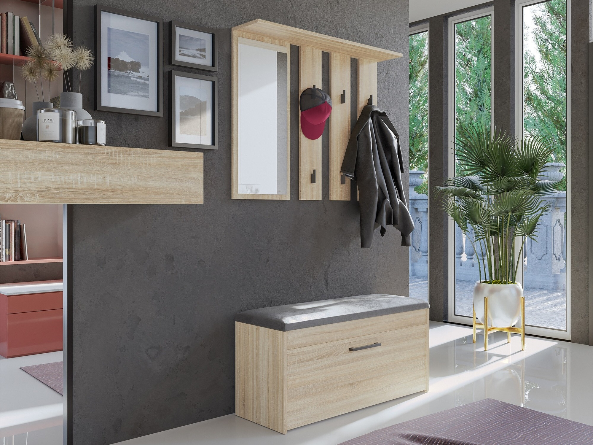 Teline Mandeville 210 (Sonoma-tammi)