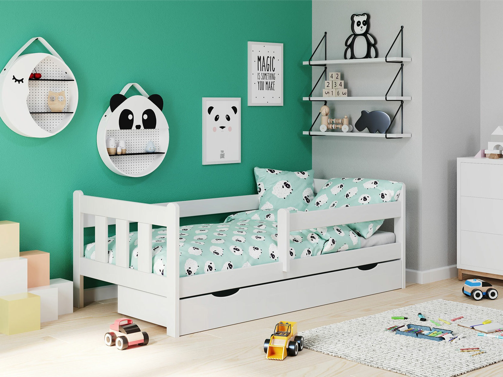 Sänky Houston 889 (Valkoinen)