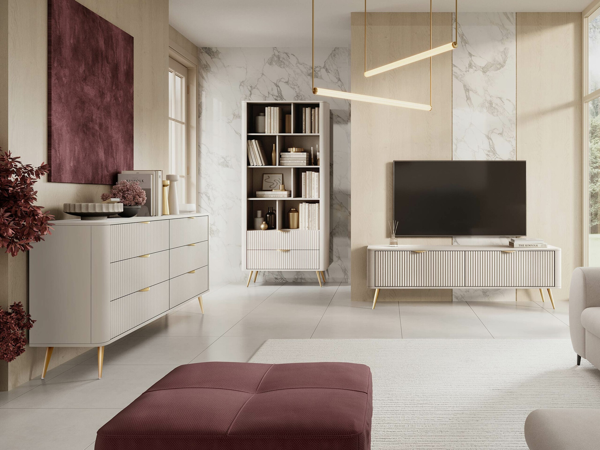 Lipasto Lectum II (Beige)