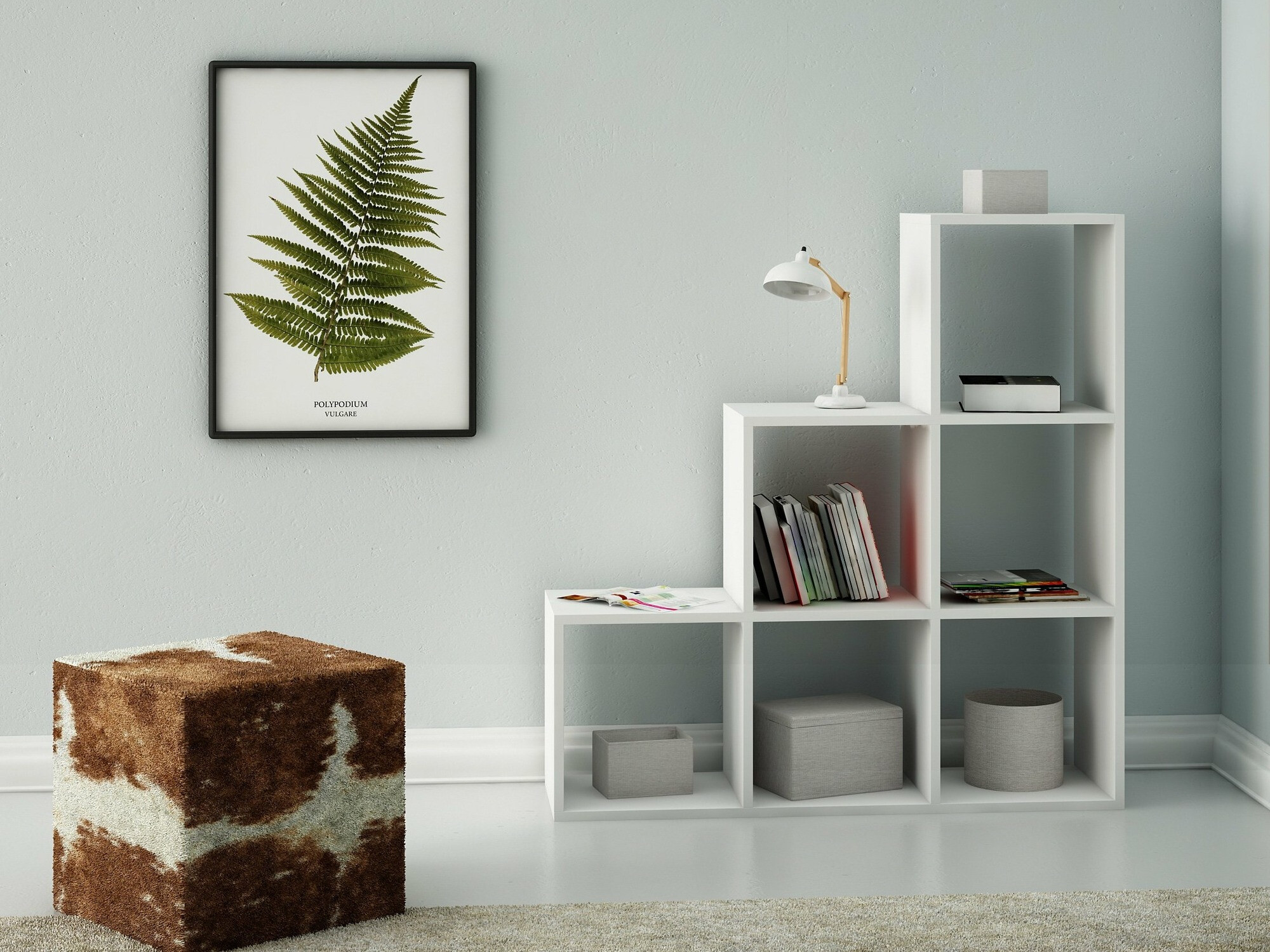 Hylly Mandeville 232 (Valkoinen)