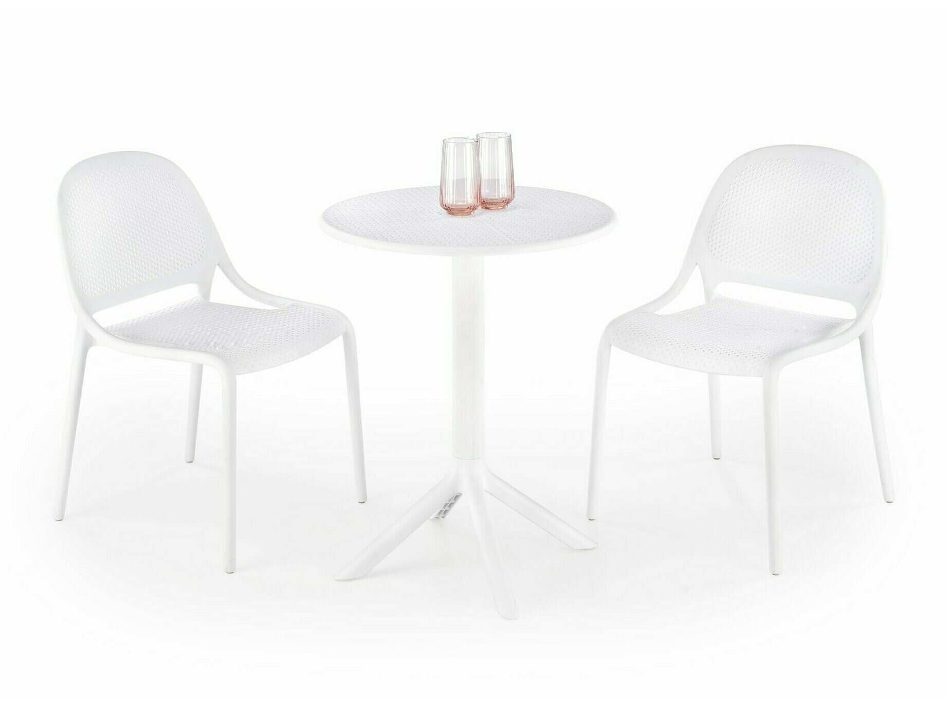 Parvekesetti Houston 1677 (Valkoinen)