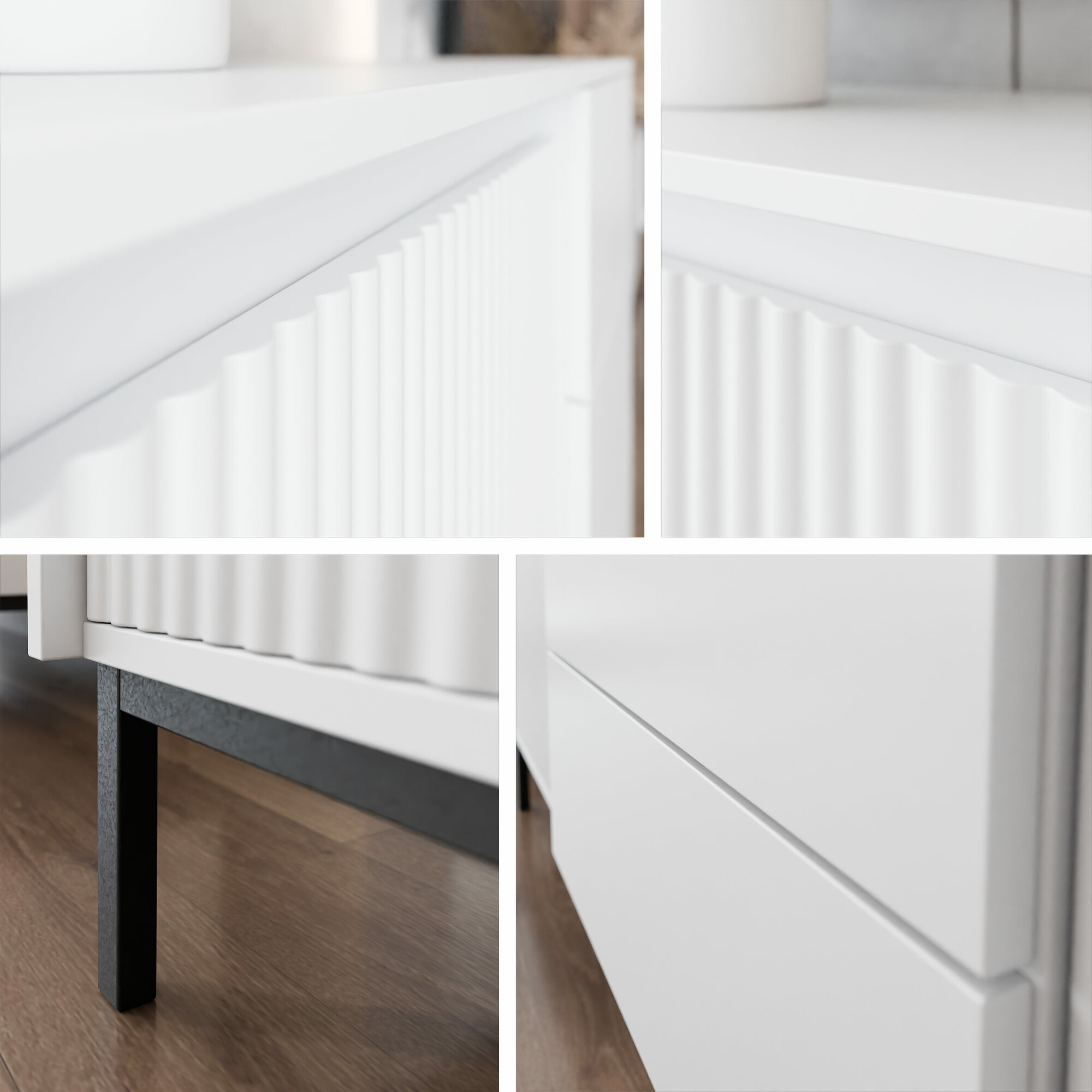 Sohvapöytä Comfivo Delruva (Valkoinen)