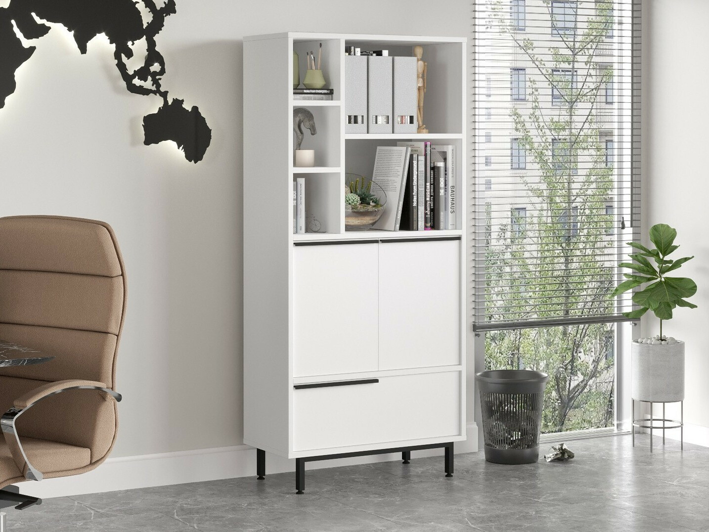 Hylly Fertore 108 (Valkoinen)