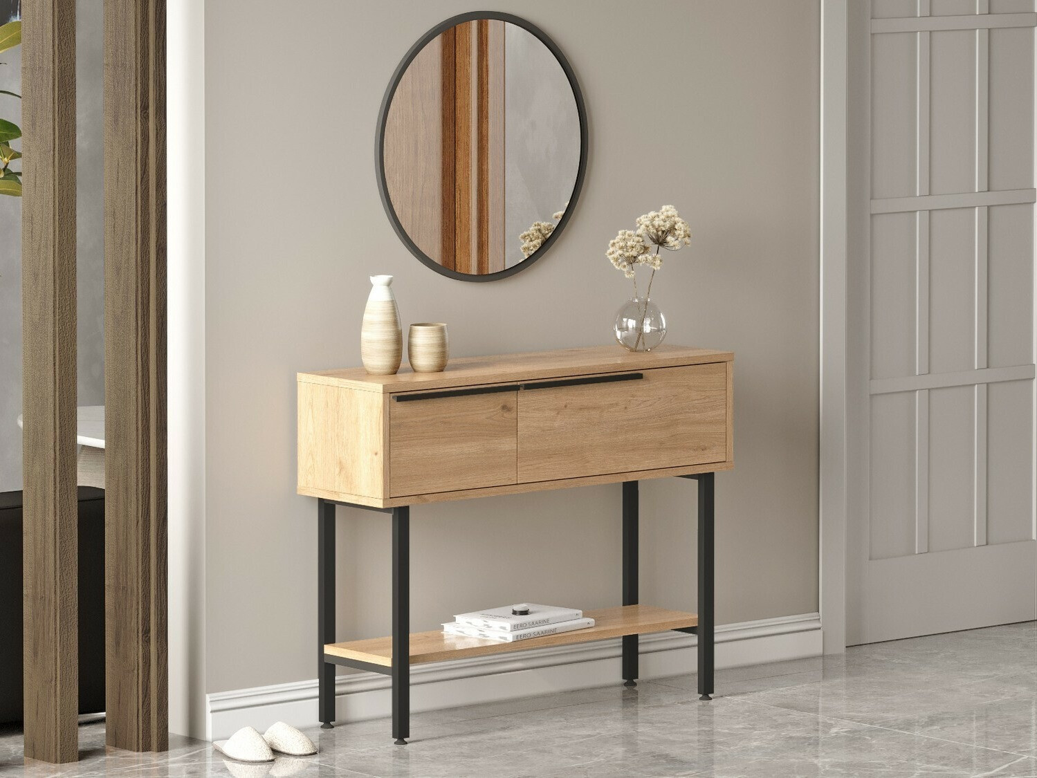 Konsoli Fertore 111 (Pähkinä)