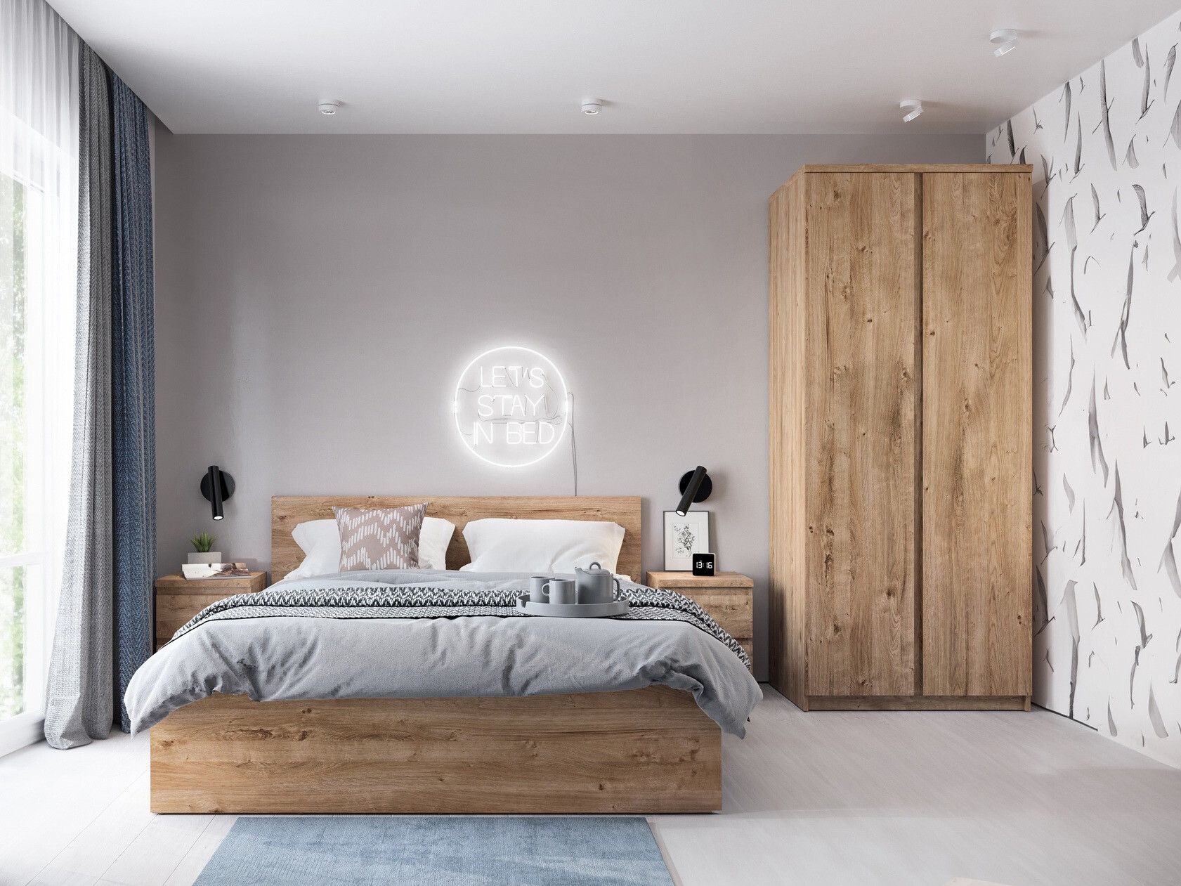 Makuuhuonesetti Merfere 124