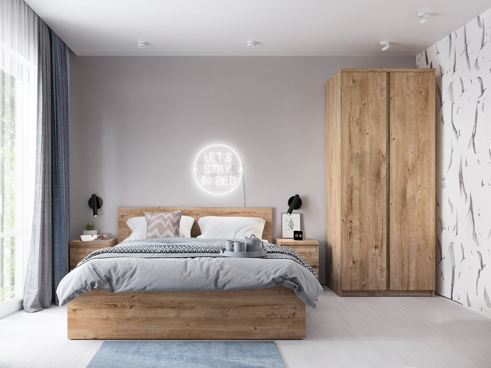 Makuuhuonesetti Merfere 124