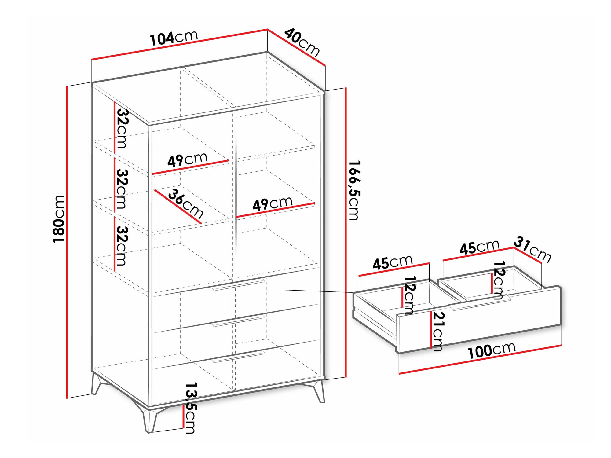 Hylly Comfivo Citrus I