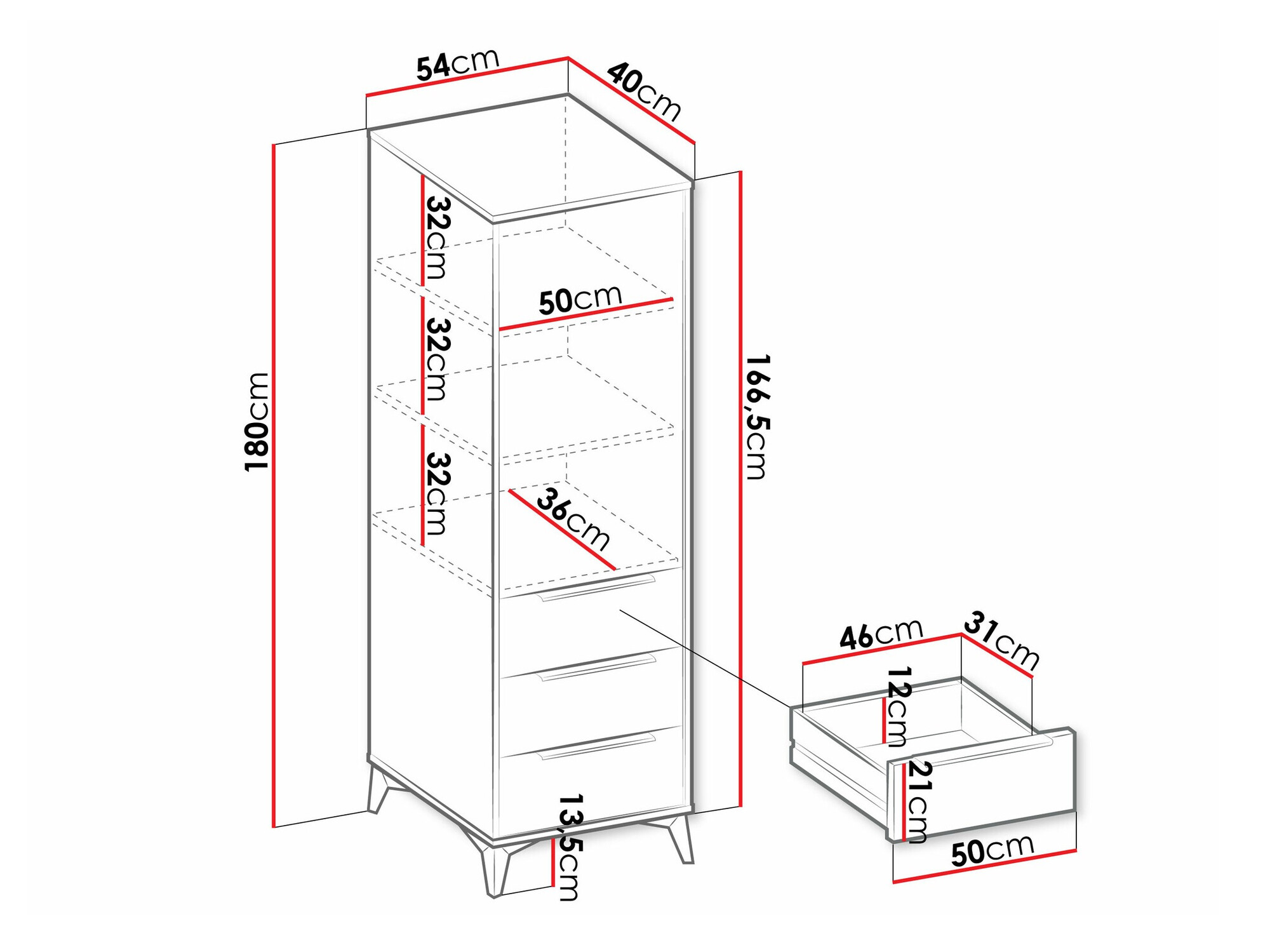 Hylly Comfivo Citrus