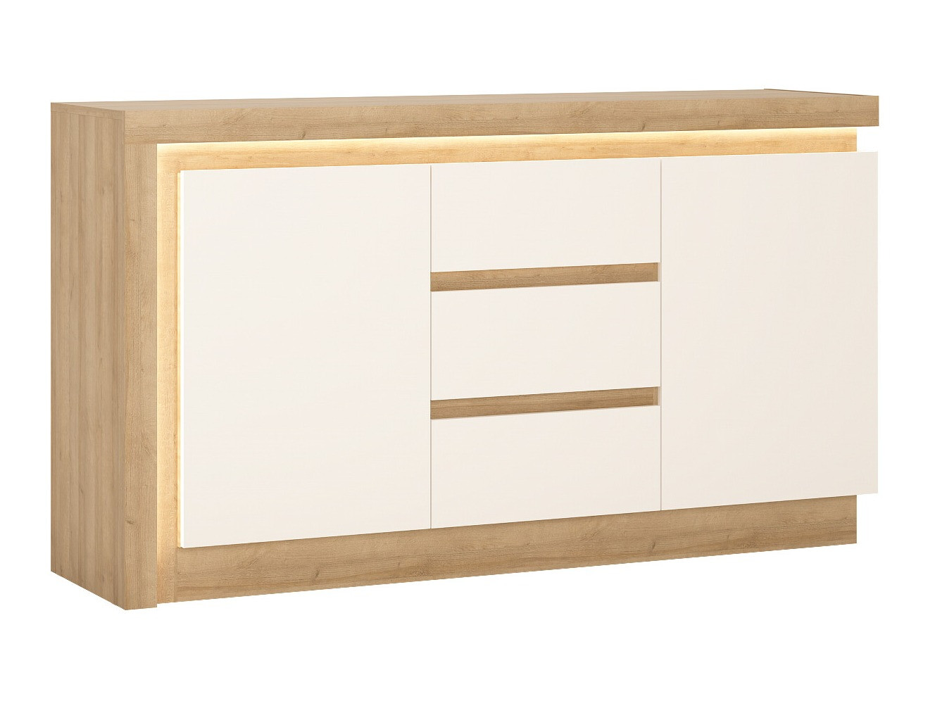 Lipasto Feldeli 103 (Valkoinen + Tammi)