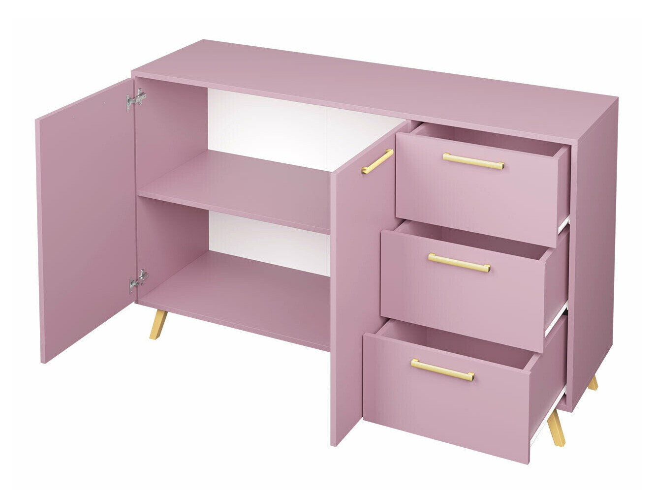 Huonekalusetti Rosa I (Sininen)