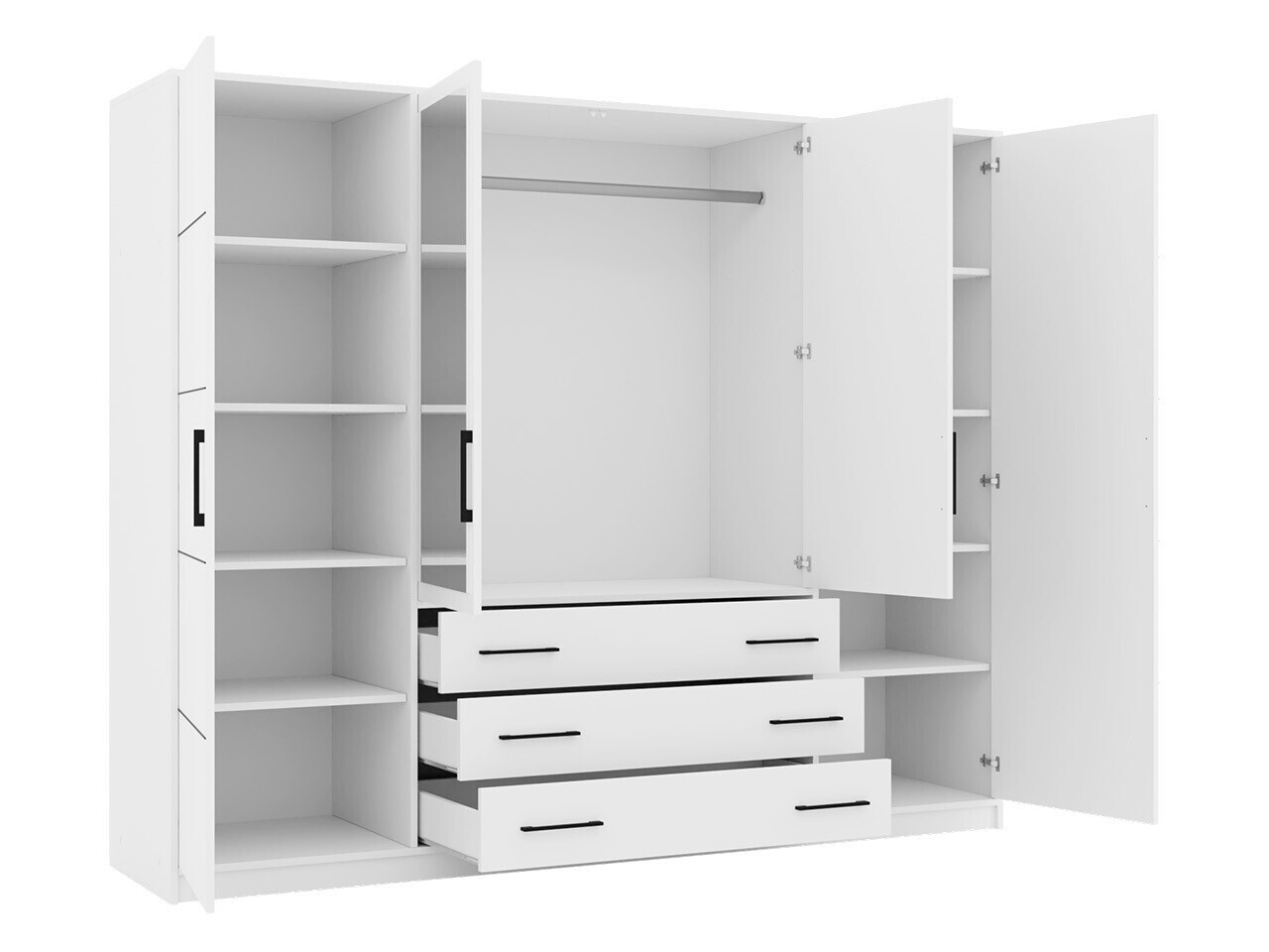 Vaatekaappi Dortivu III (Saatavilla)