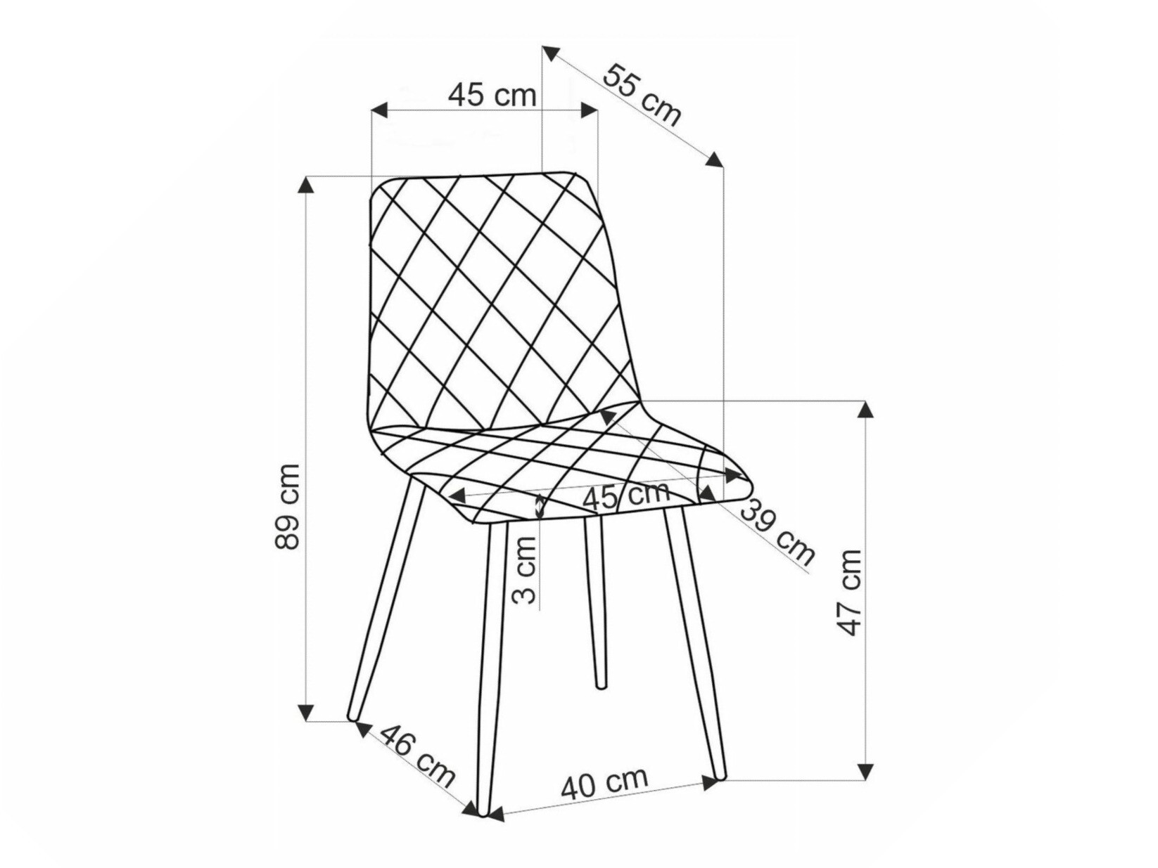 Tuoli Houston 1731 (Vihreä + Musta)