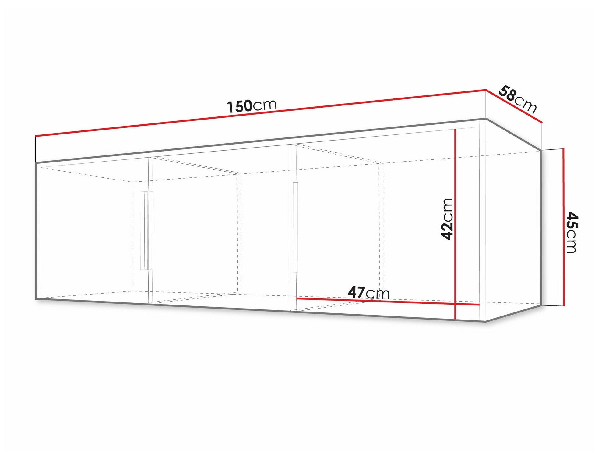 Vaatekaappi Collis I (Wotan tammi + Musta)