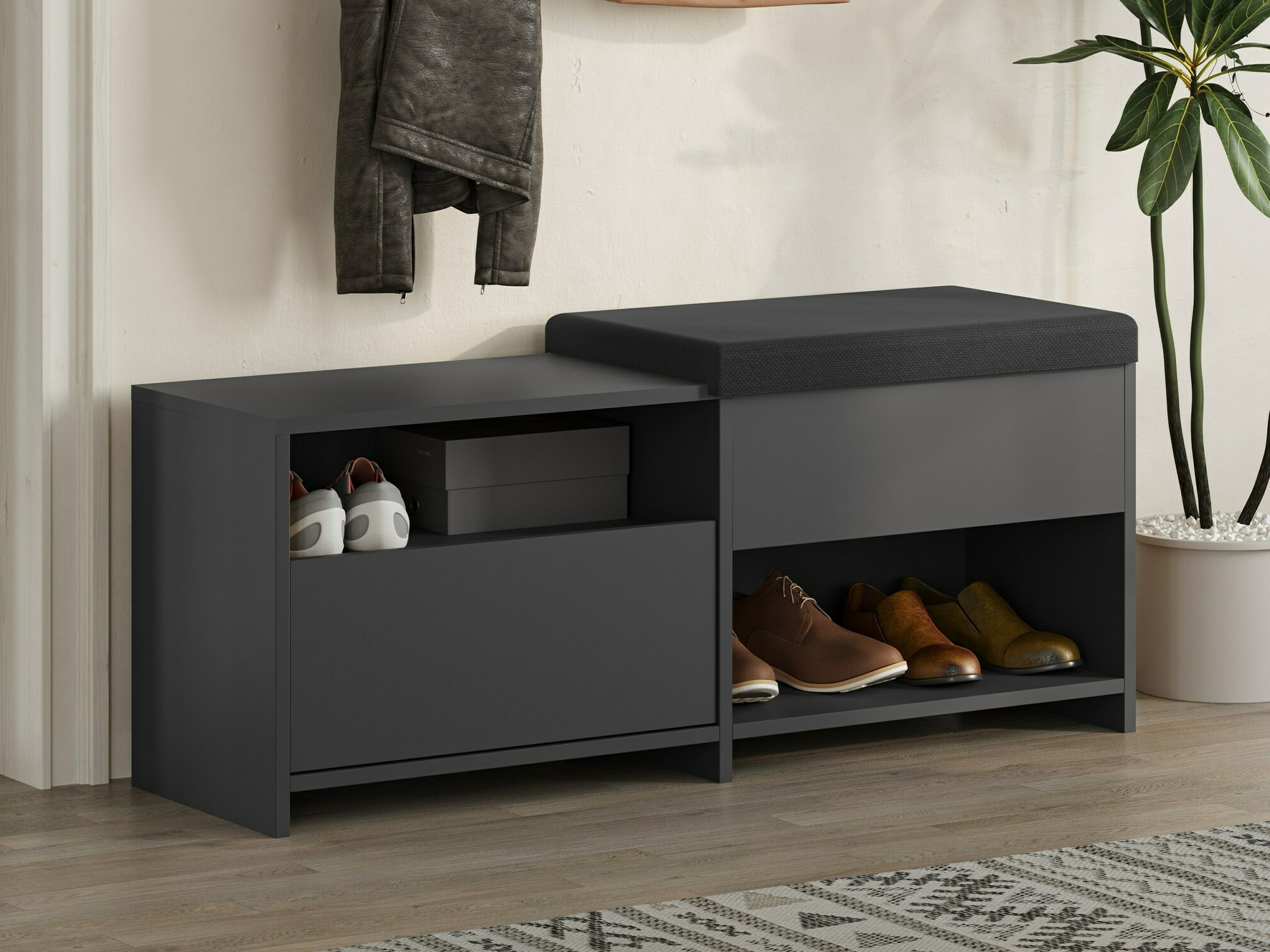 Kenkäkaappi Kailua 2146 (Antrasiitti)