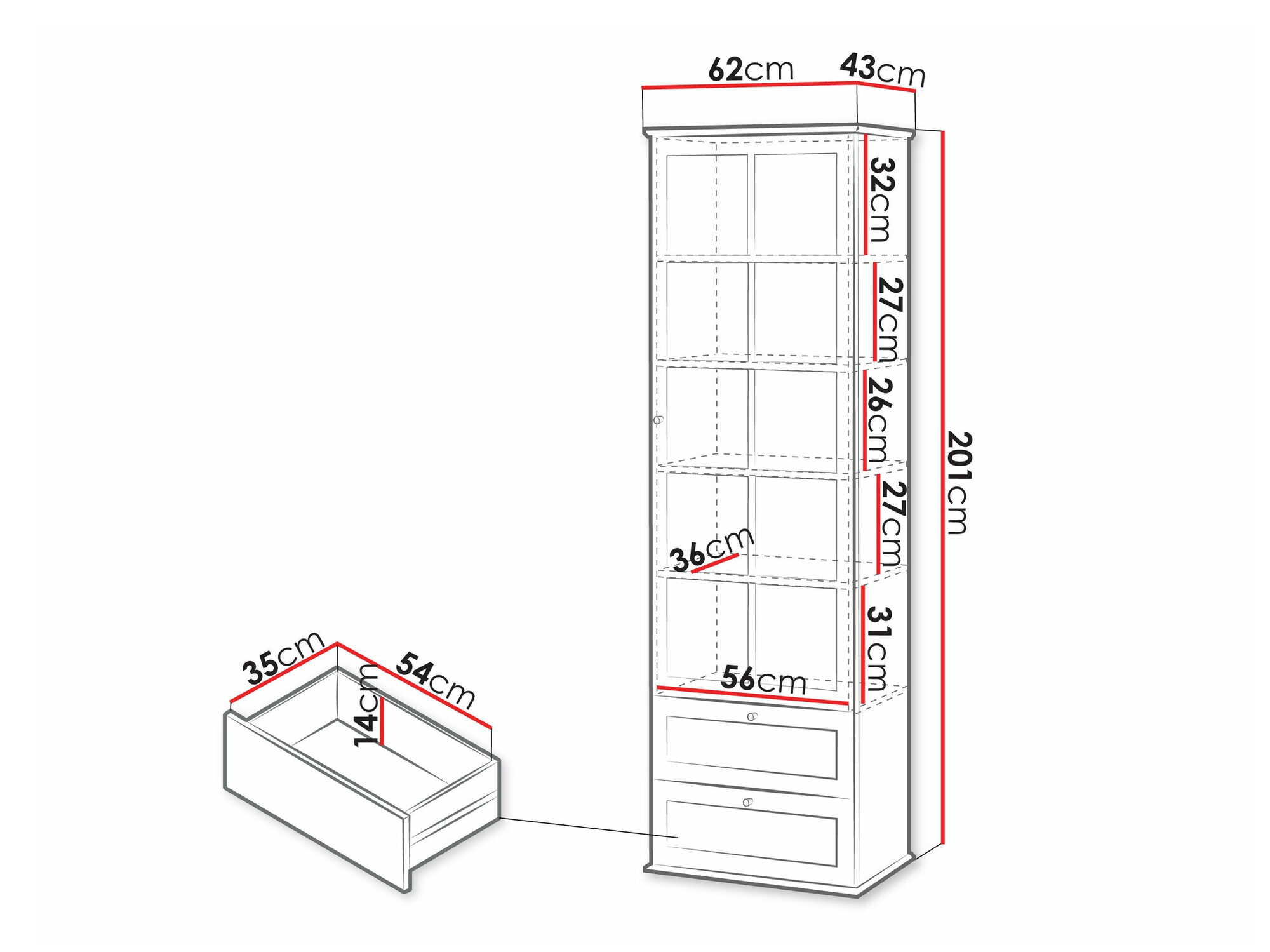 Hylly Comfivo Custos