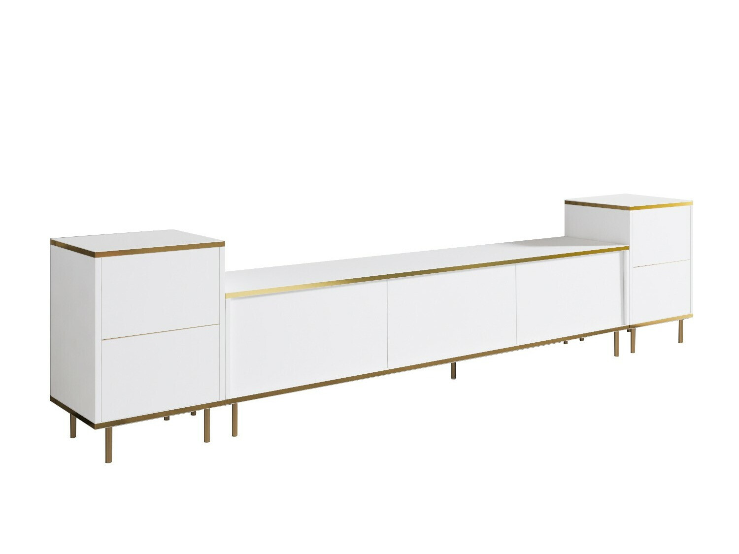 TV-taso Kailua 2574 (Valkoinen + Kultainen)