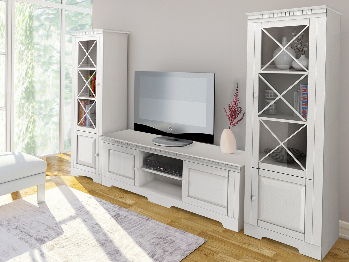 Olohuonesetti Cavfelo 112 (Valkoinen)