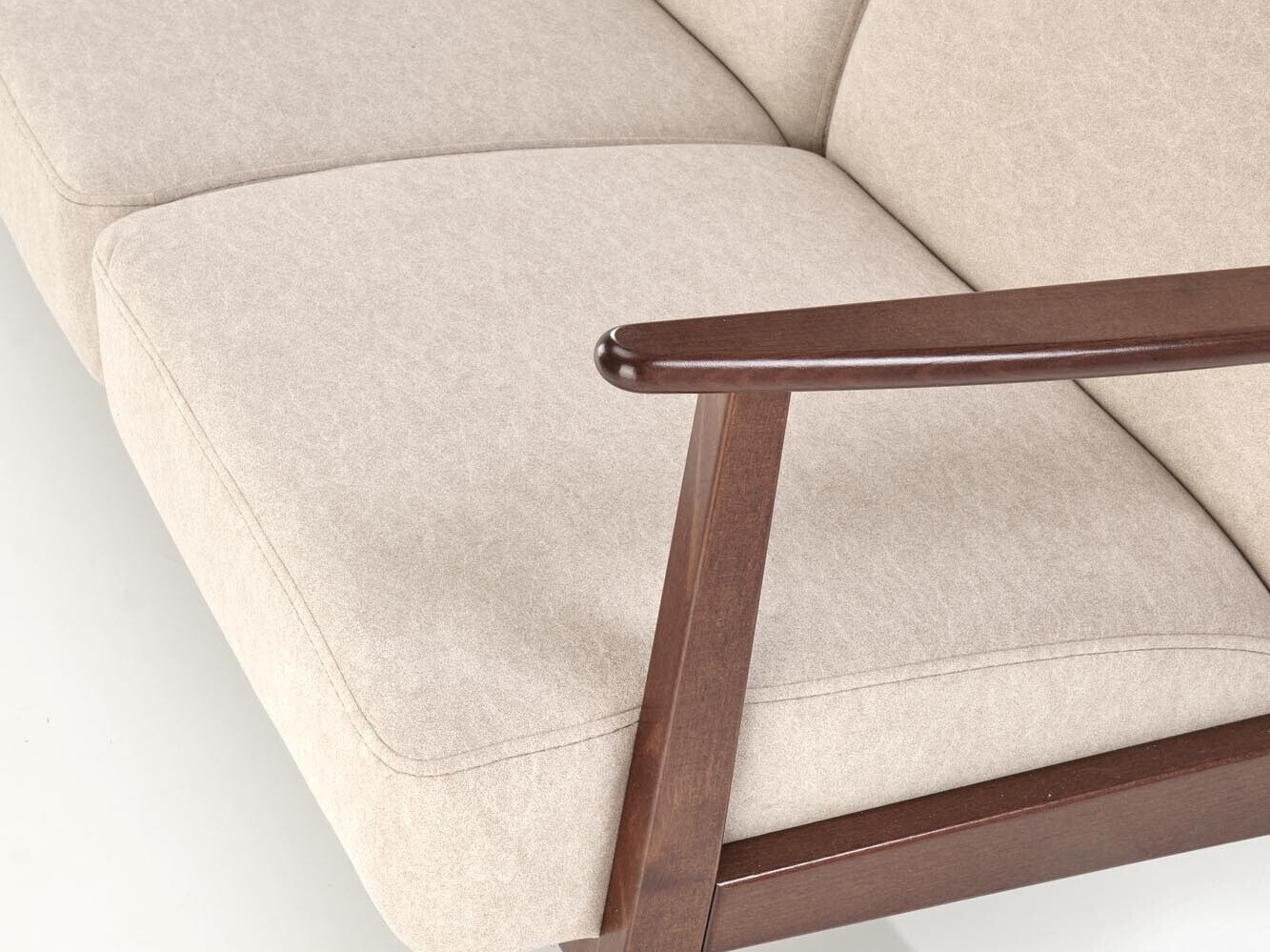 Sohva Houston 2117 (Beige + Pähkinä)