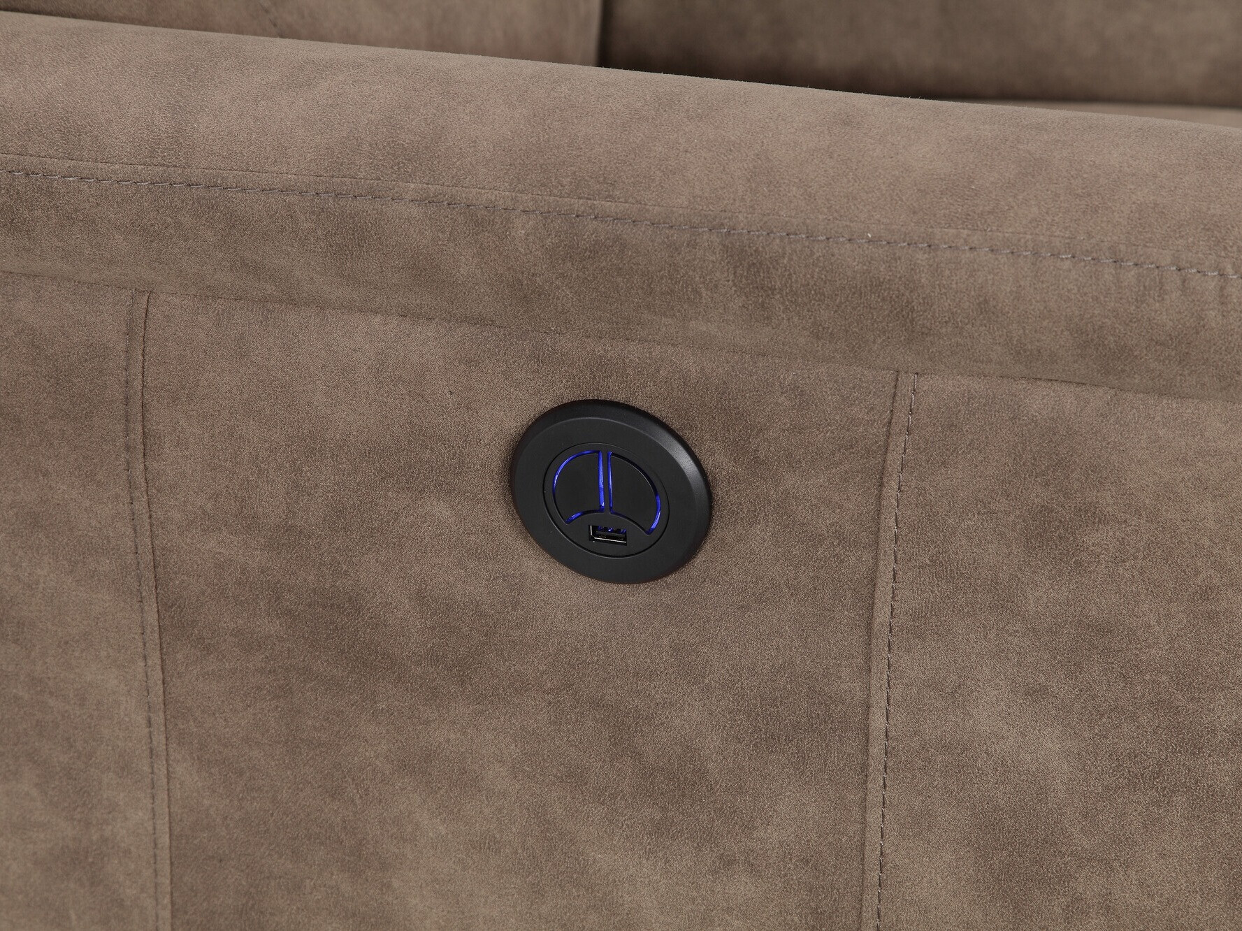 Kallistuva nojatuoli Denton 1347 (Taupe)